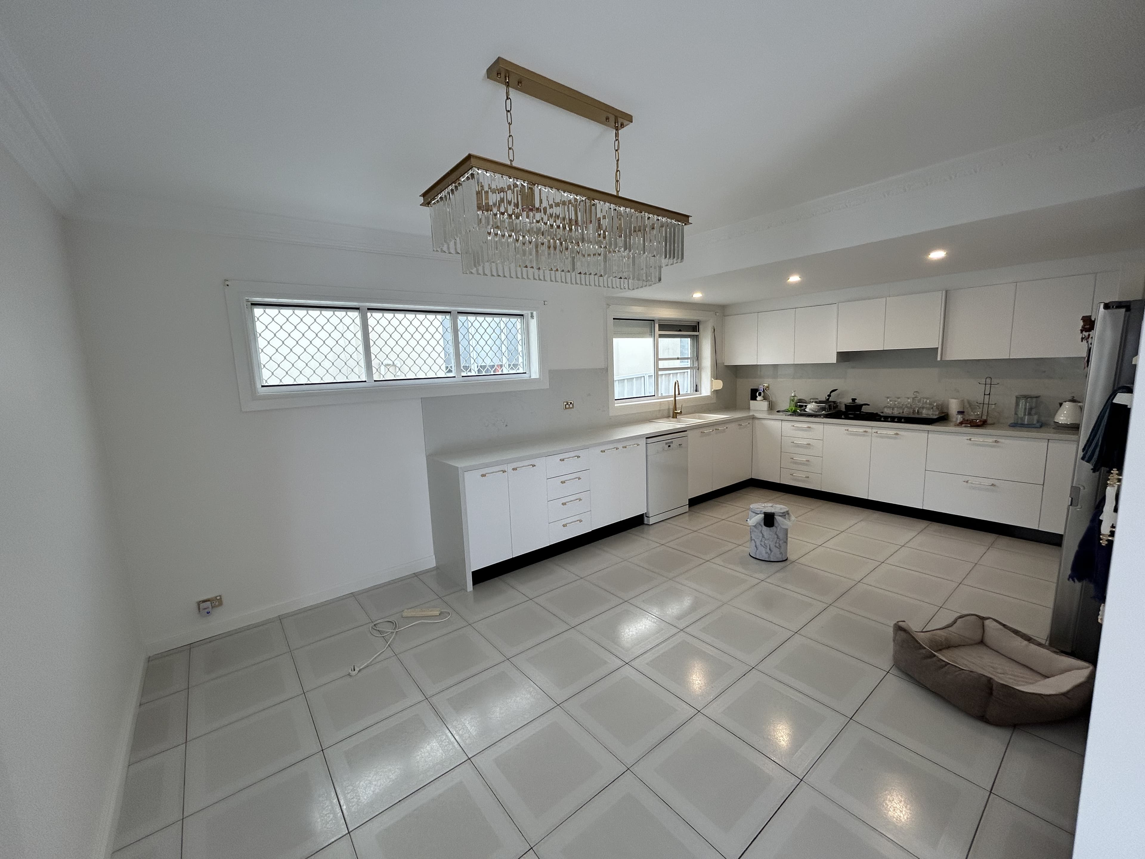 Blakehurst kitchen and dining area after fresh interior repainting