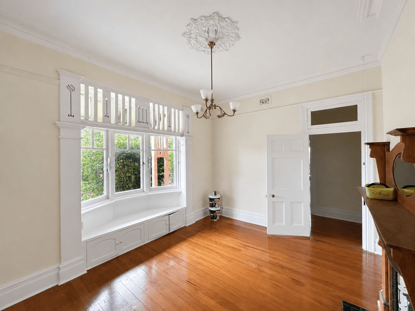 Mona Vale heritage living room after professional interior repainting