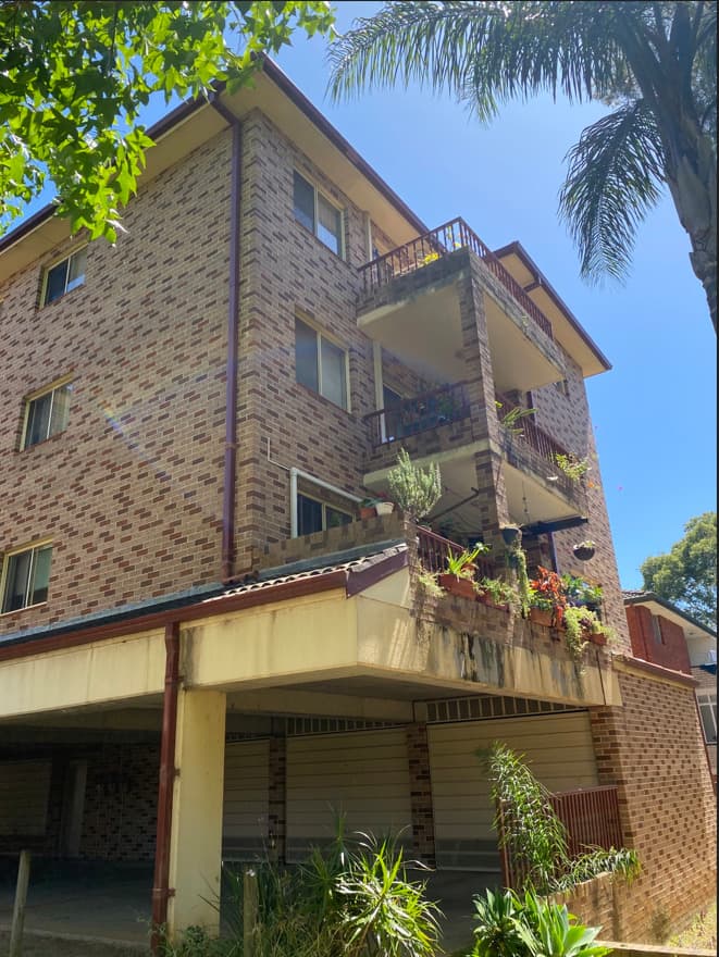 Narwee strata building before exterior painting refresh