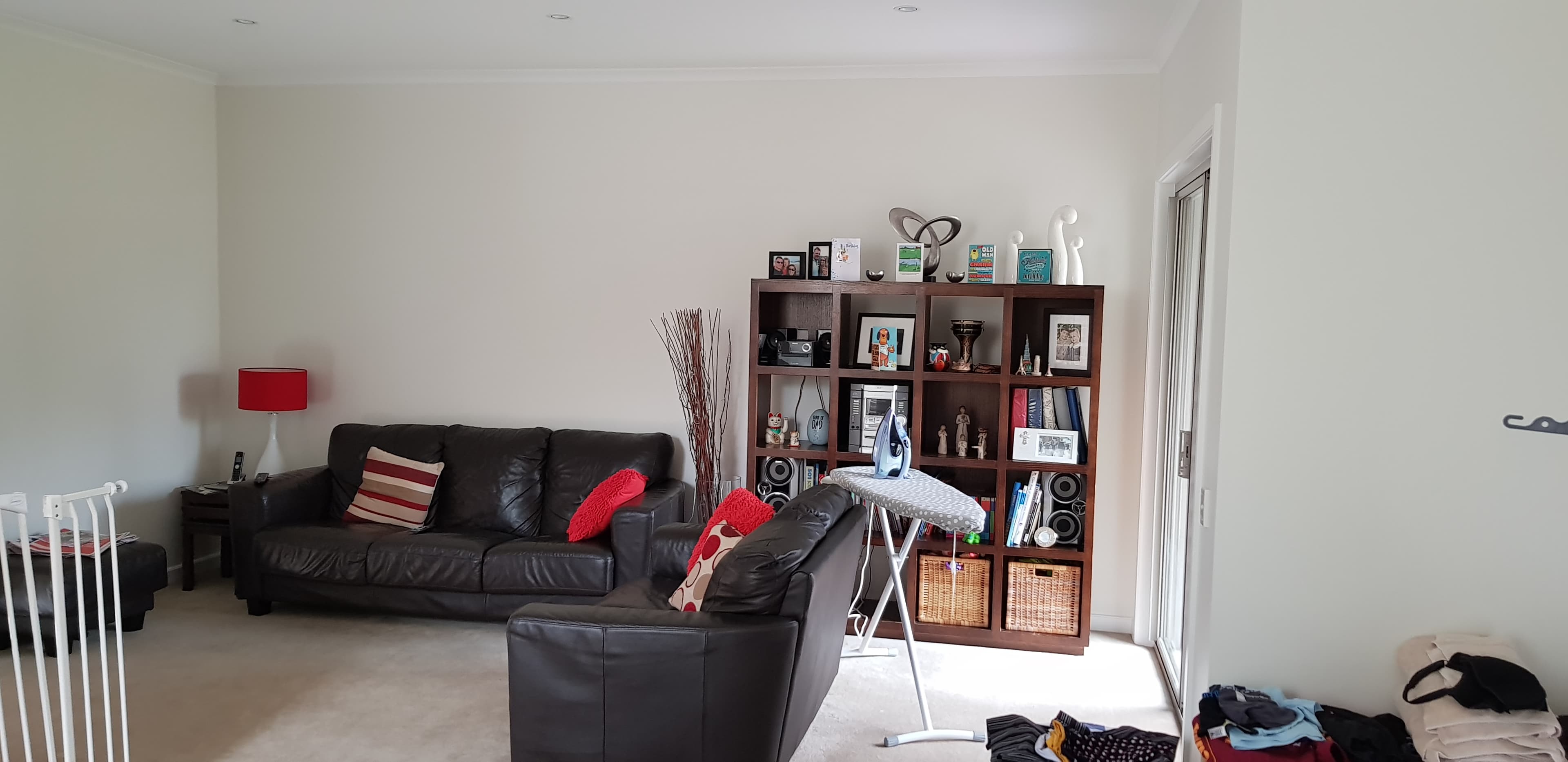 Newington living area after fresh interior repainting by F&S Painting