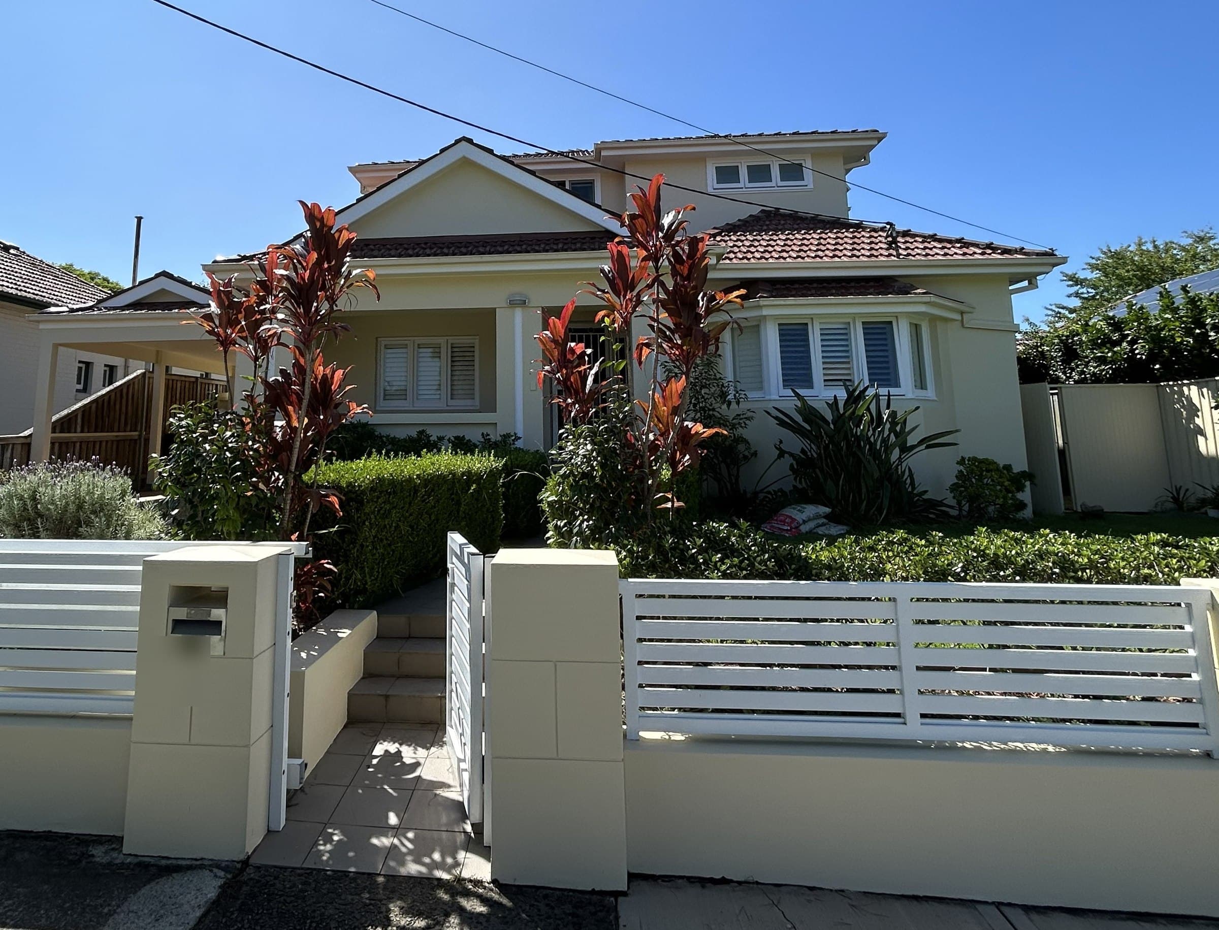 North Willoughby house exterior after professional repainting by F&S Painting