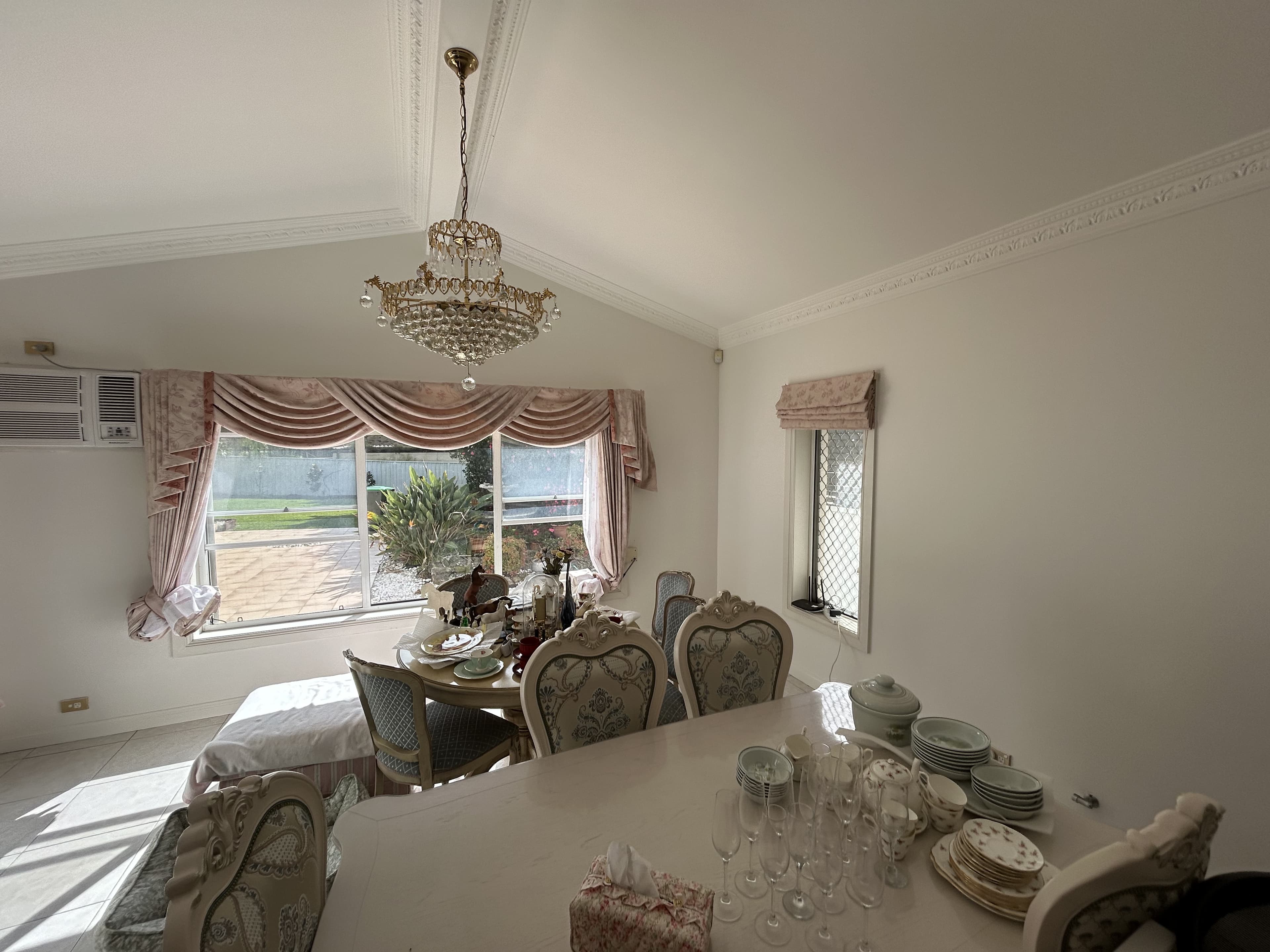 Blakehurst dining room after interior repainting