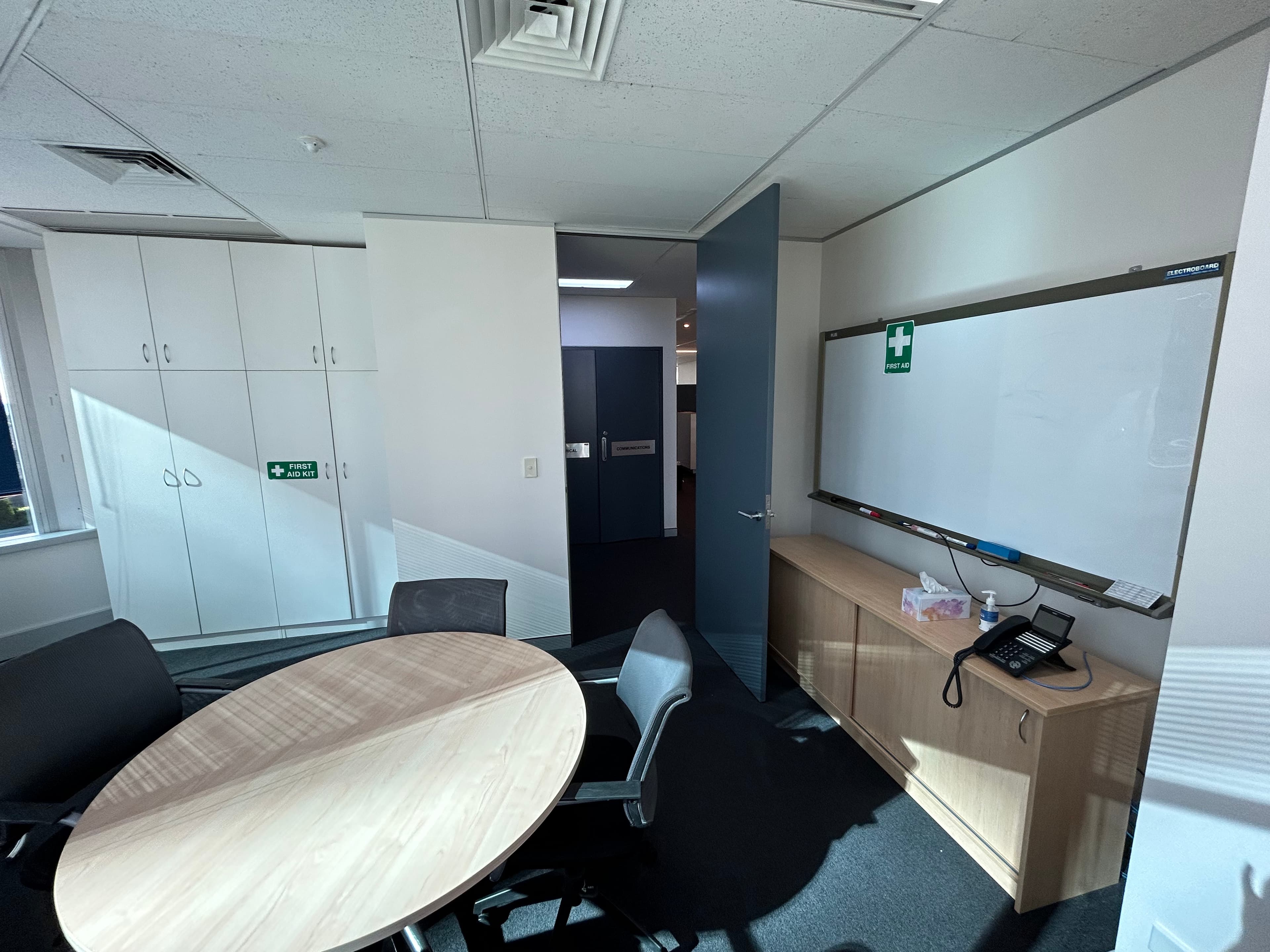 Chatswood office meeting room after commercial interior painting