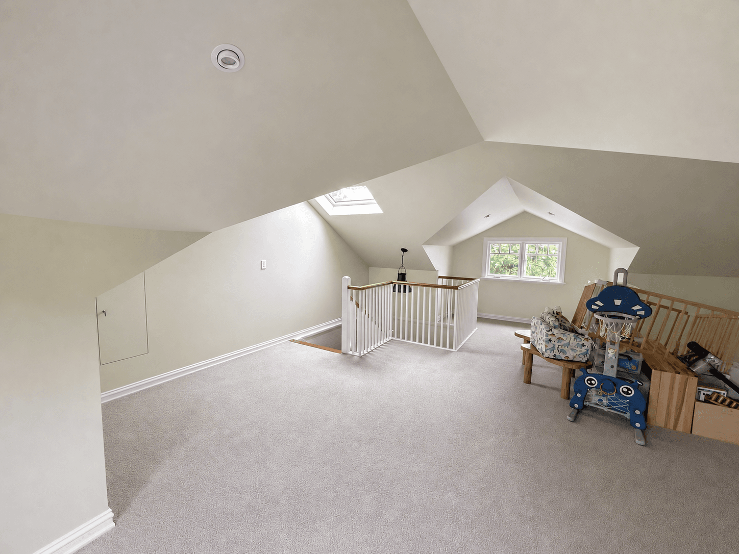 Mona Vale attic room after interior painting