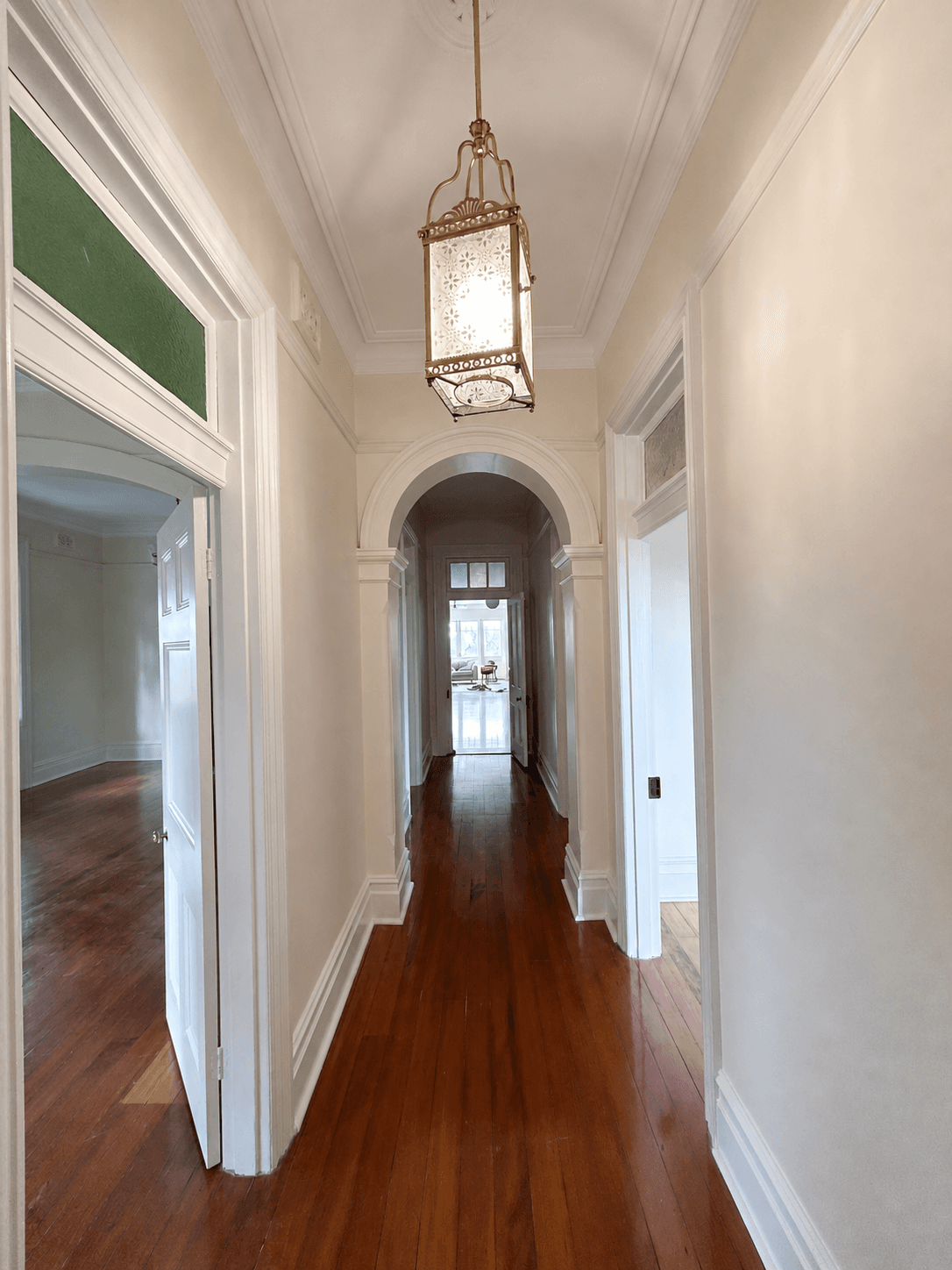 Mona Vale heritage hallway after interior painting