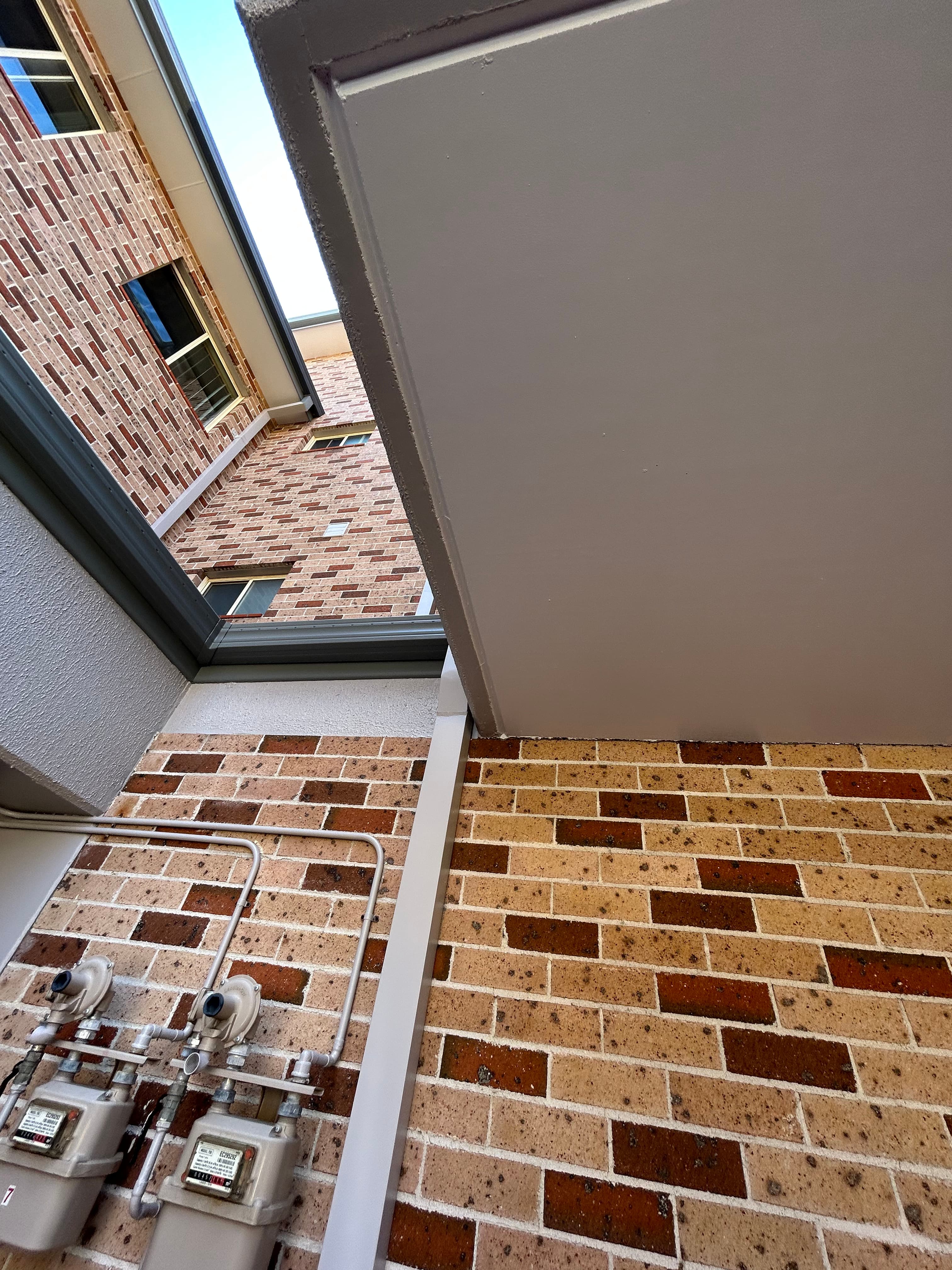 Narwee strata soffit and wall detail after repainting
